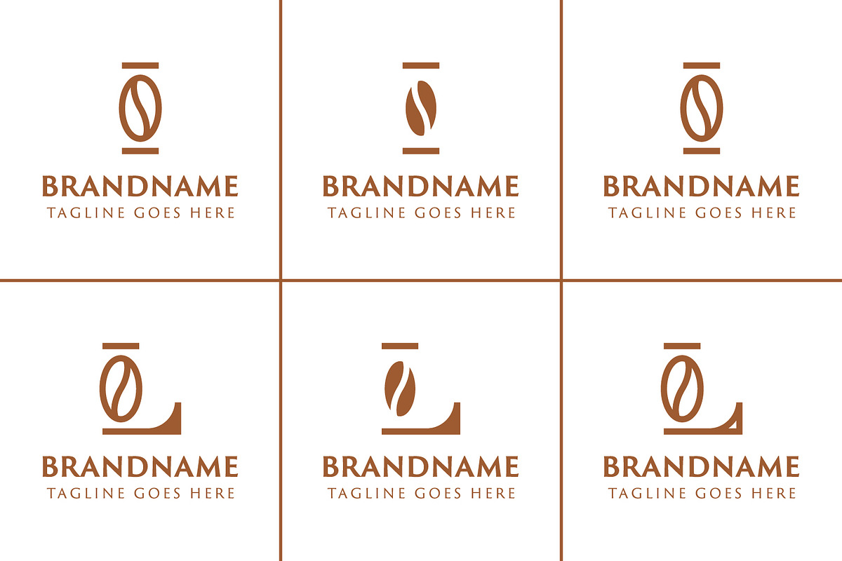 Letter I and L Coffee Bean Logo, a Branding & Logo Template by Pray Art Design Studio