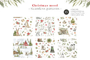 Christmas Mood. Winter animals, an Animal Illustration by Kreker Kate (Thumbnail 5 of 12)