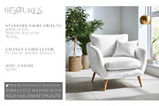 Armchair Upholstery Mockup, a Household Mockup by mock-ups (Thumbnail 2 of 12)