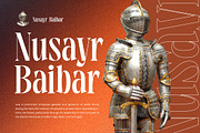 Knighty Gheffta Modern Serif Font, a Serif Font by timelesstype.co (Thumbnail 3 of 20)