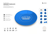 Plate Dish Mockup Template Set, a Household Mockup by DesignRushMarket (Thumbnail 1 of 11)