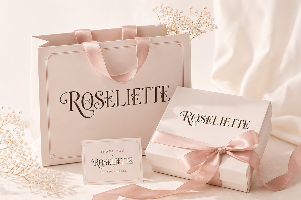 Roseliette - Elegant Serif Font, a Serif Font by overlaytemplates (Photo 3 of 5)