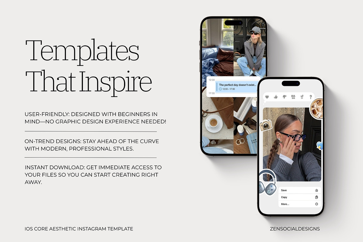 iOS Core Instagram Templates, a Social Media Template by ZenSocialDesigns (Photo 7 of 9)