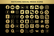 Black & Gold | Business Branding Kit, a Stationery Template by CoCreatorDesigns (Thumbnail 9 of 10)