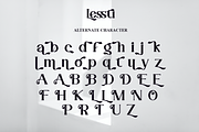 Lessti Elegant Beauty Serif Font, a Sans Serif Font by Ronny Studio (Thumbnail 14 of 14)