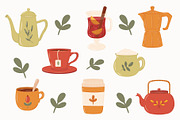 Fall season illustration set, a Seasonal Illustration by NatalieArtShop (Thumbnail 6 of 7)
