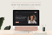 Coaching Website Canva Template, a Landing Page Template by vectorocean (Thumbnail 7 of 11)