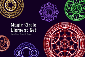 Magic Circle Element Set