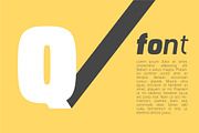 Q SANS PRO font family, a Sans Serif Font by Fontop (Thumbnail 8 of 12)
