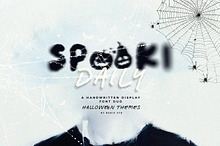 Spooki Daily Font Duo