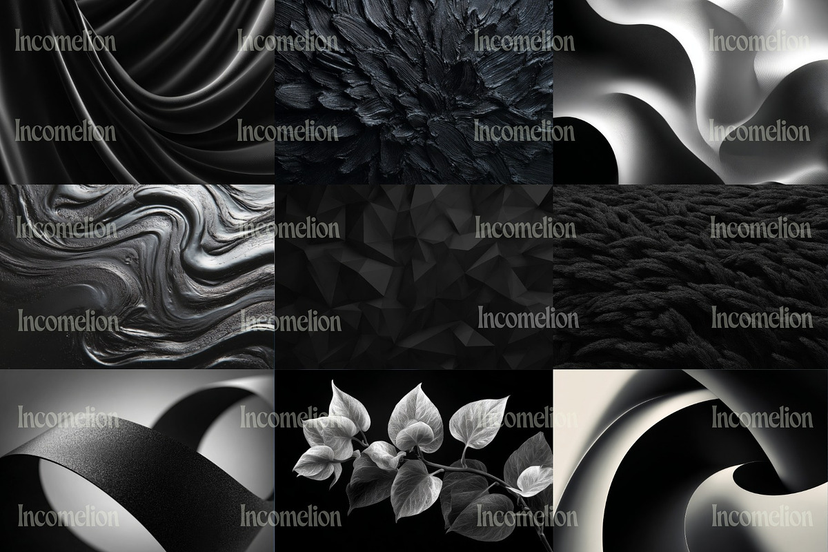 40 Sleek Luxurious Black Wallpapers, a Wallpaper Graphic by Incomelion (Photo 9 of 9)
