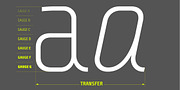 Transfer, a Sans Serif Font by Octotypo (Thumbnail 1 of 7)