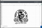 Don't Tread On Me SVG, an Object Graphic by BeeCraftR (Thumbnail 3 of 5)