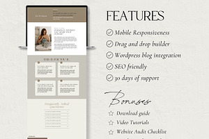 Lead Page Website Template