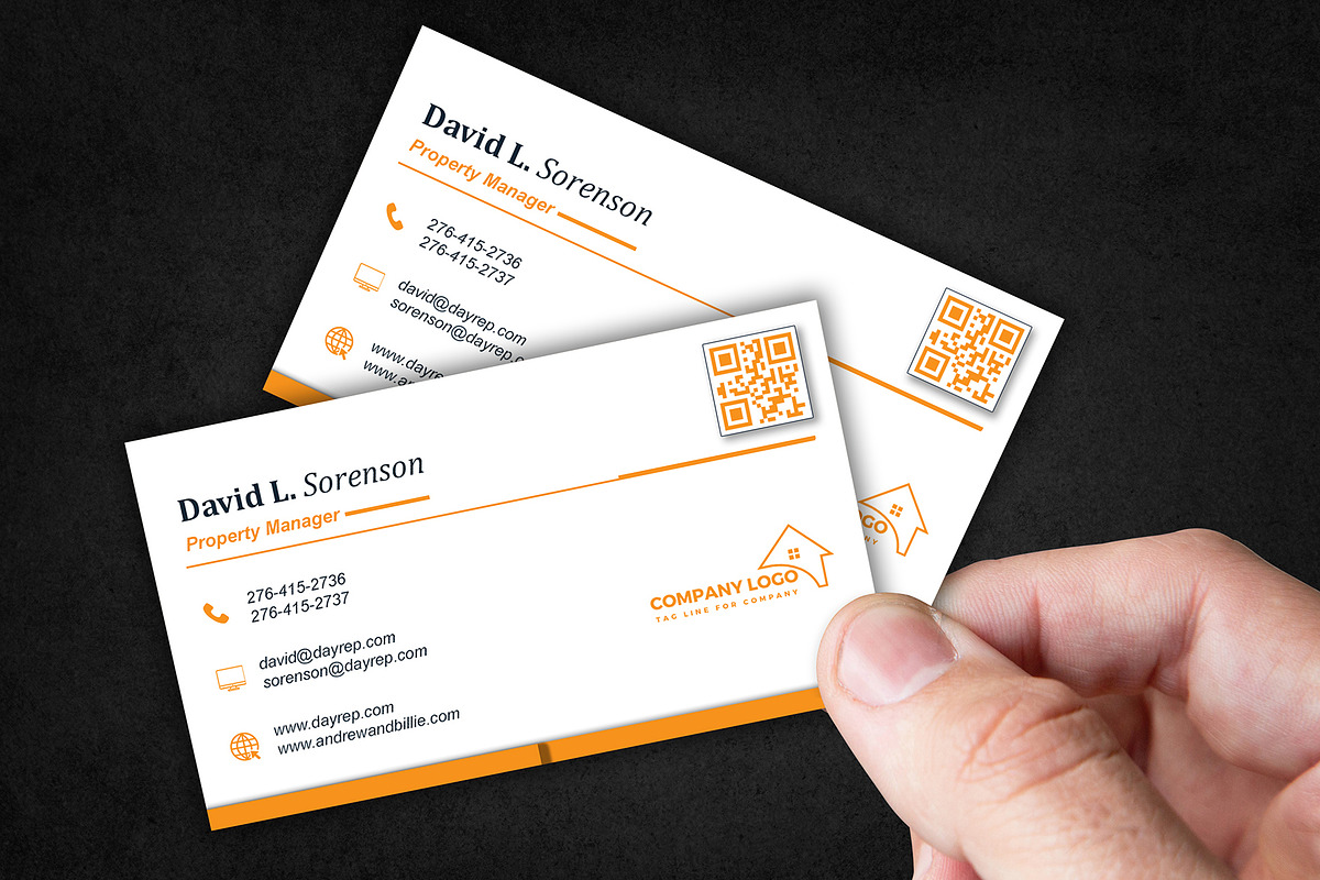 Estate Business Card PSD preview 5
