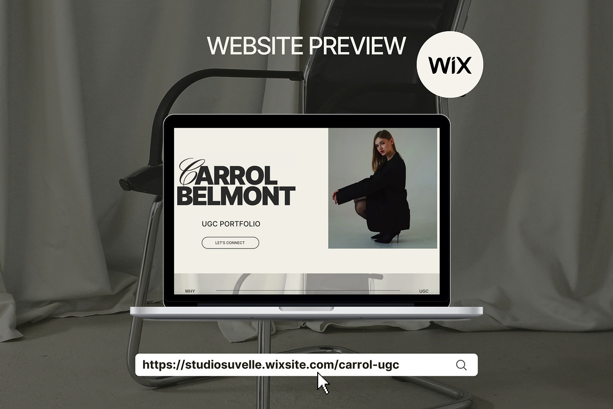 WIX Coaching UGC Website, a Wix Template by Studio Suvelle (Photo 2 of 13)