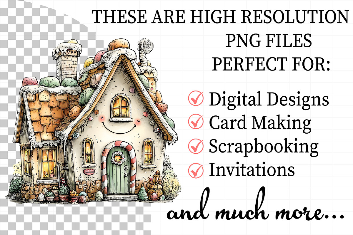 Whimsical Christmas Clipart, an Illustration by Daily.Designs (Photo 2 of 5)