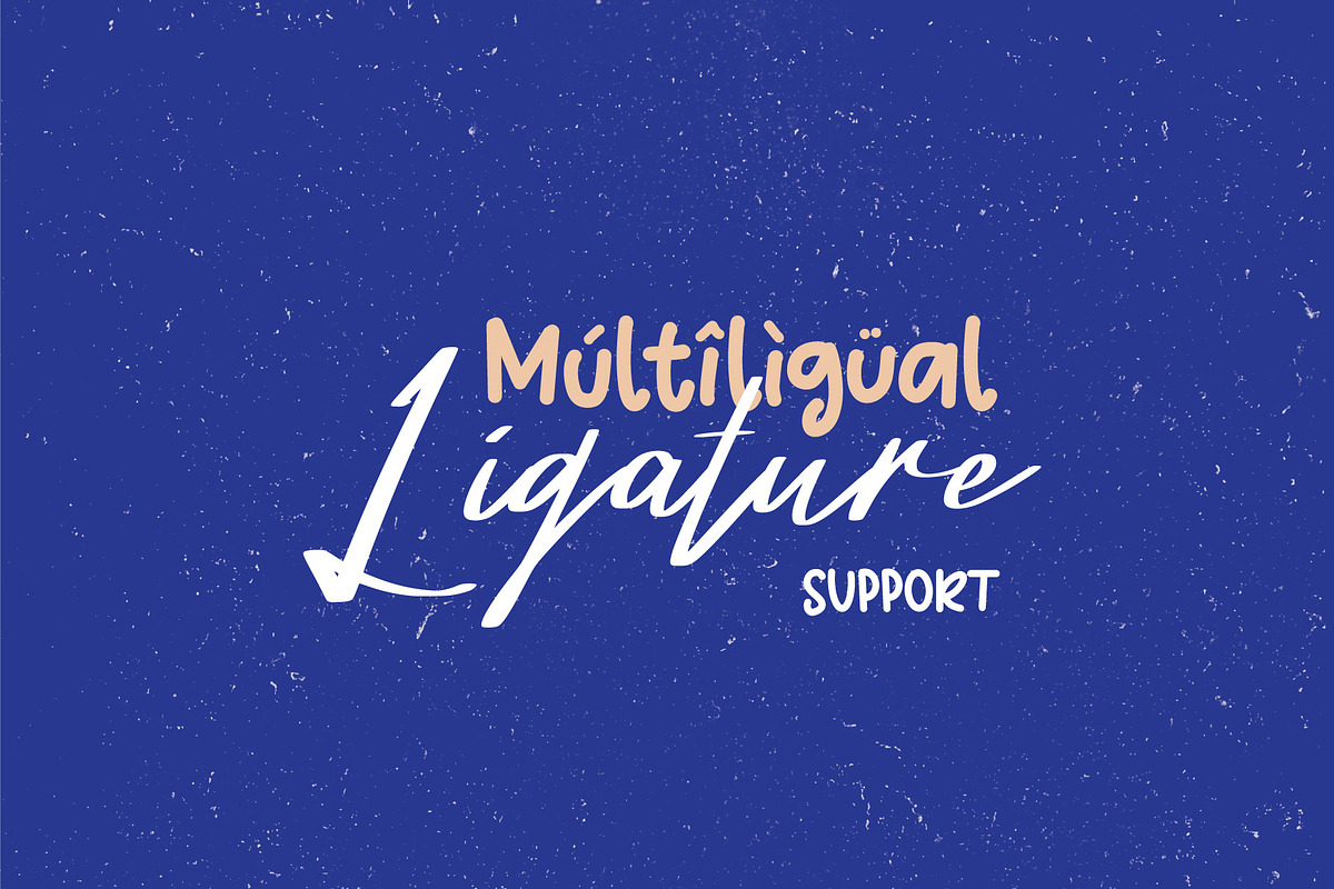 Chalk Mark, a Script Font by Pustudio (Photo 3 of 6)