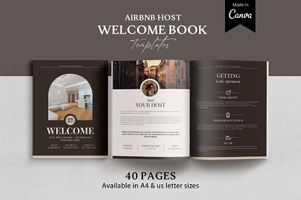 Airbnb Host Welcome book template