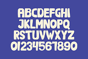 Thicky Stroke - Handrawn Font, a Handwritten Font by Muflieart (Thumbnail 5 of 6)