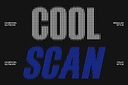 CS Brycel Slitscan, a Sans Serif Font by Craft Supply Co. (Thumbnail 2 of 8)