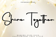 Shine Together, a Handwritten Font by FreshTypeINK (Thumbnail 1 of 8)