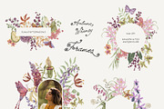 Autumn Whimsy Handpainted Florals, a Seasonal Illustration by SunnyAfternoons (Thumbnail 9 of 23)