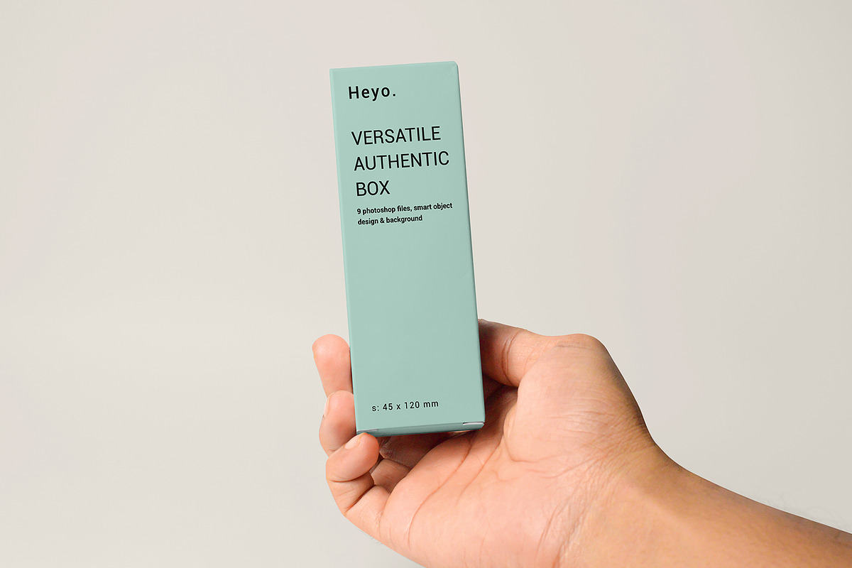 Tall Box Mockup Set, a Packaging Mockup by Mockstore (Photo 10 of 11)