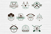 Hunting Vectors Badges Logos, a Branding & Logo Template by Krukowski Graphics (Thumbnail 3 of 5)