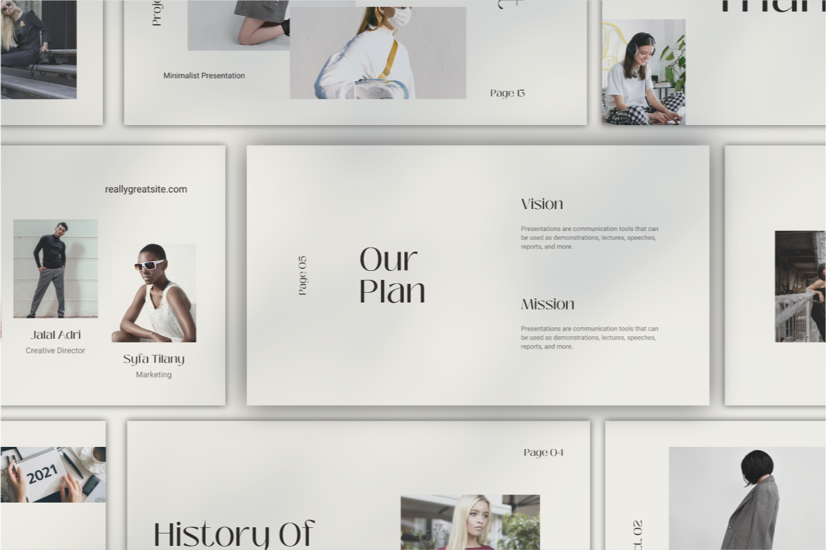 Guineve Brand - Canva Presentation, a Presentation Template by Inkofert (Photo 2 of 8)