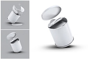 Cylindrical Container Mock-Up, a Packaging Mockup by DesignRushMarket (Thumbnail 7 of 15)