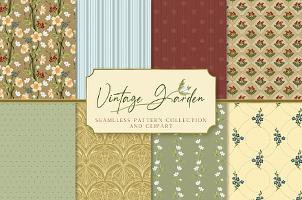 Vintage Garden Pattern Collection