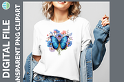 Boho Western Butterfly Clipart, PNG, an Animal Illustration by Enliven Designs (Thumbnail 2 of 9)