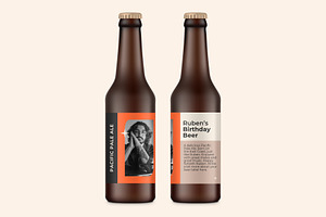 Ruben Bottle Label Template