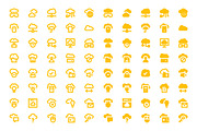 180 Cloud Data Technology Icons, a Solid Icon by Creative Stall (Thumbnail 4 of 5)