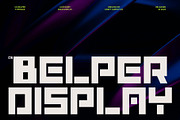 CS Belper – Futuristic Font, a Sans Serif Font by Craft Supply Co. (Thumbnail 1 of 8)