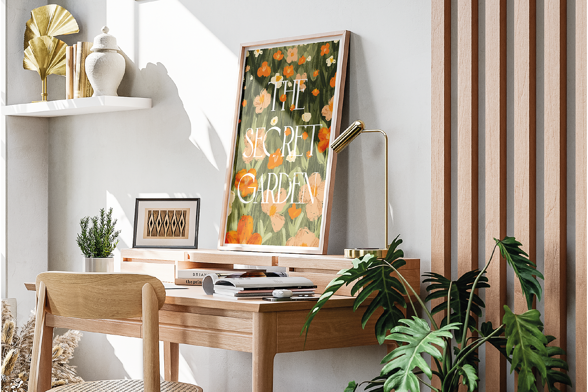 Secret Garden - Printable, a Decorative Illustration by Carlo ilustra store (Photo 5 of 9)