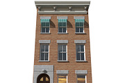 New York Brownstone townhouse, an Architecture 3D Model by happy brush (Thumbnail 5 of 14)
