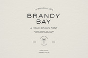 Brandy Bay - A hand drawn font, a Sans Serif Font by Studio Edyth (Thumbnail 1 of 9)