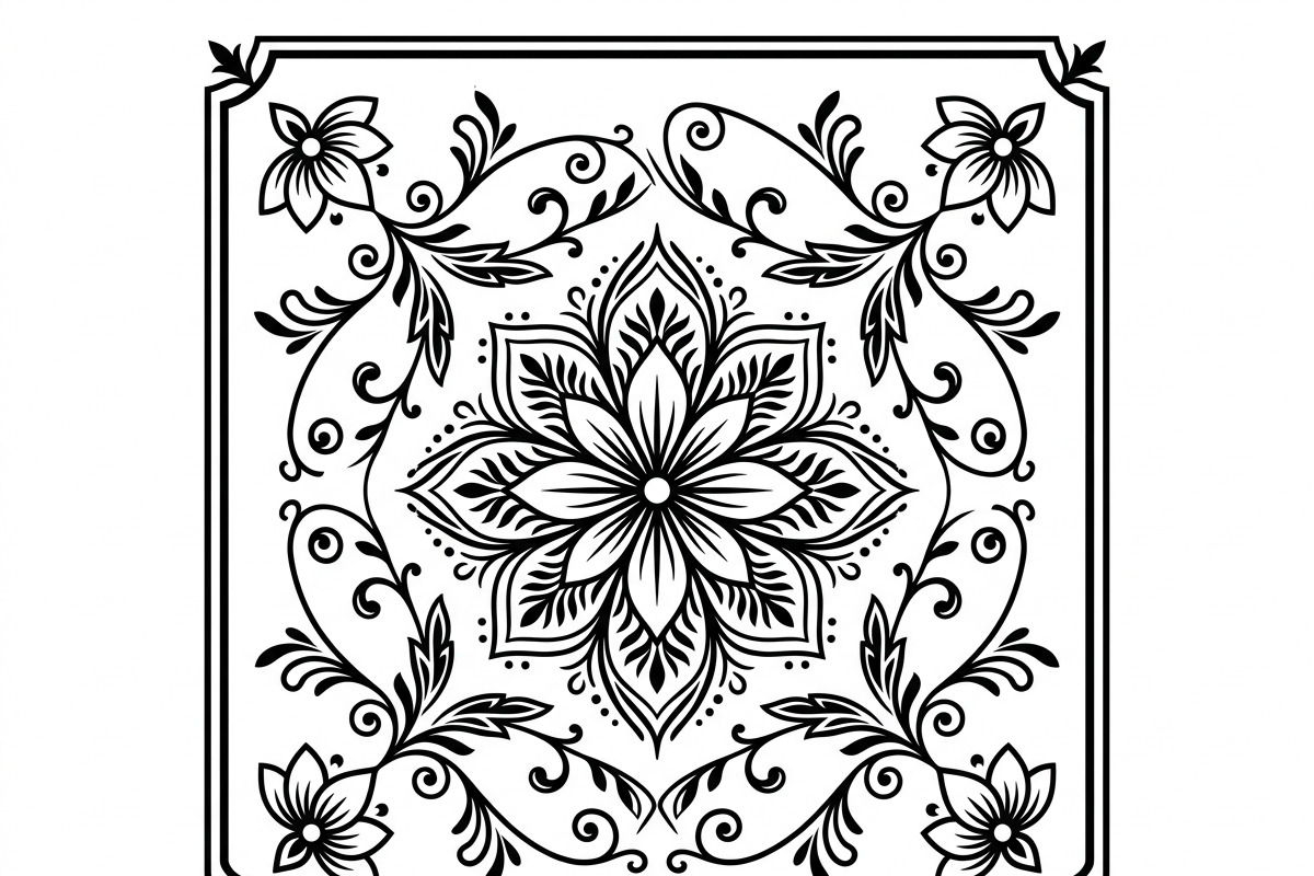50 Elegant Floral Ornament Bundle, a Decorative Illustration by Amazin_art (Photo 2 of 29)