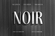 Vintage Film Text Effects, a Layer Style Add-On by Design Squad (Thumbnail 1 of 2)