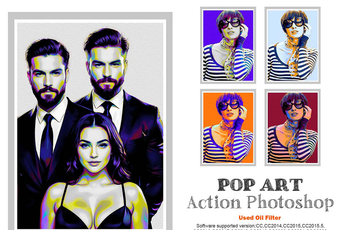 17 Viral Editing Effects PS Bundle, an Action Add-On by Studio Retouch (Photo 5 of 52)