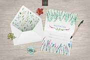 50 floral watercolor vector brushes, a Brush Add-On by SunArt (Thumbnail 4 of 5)