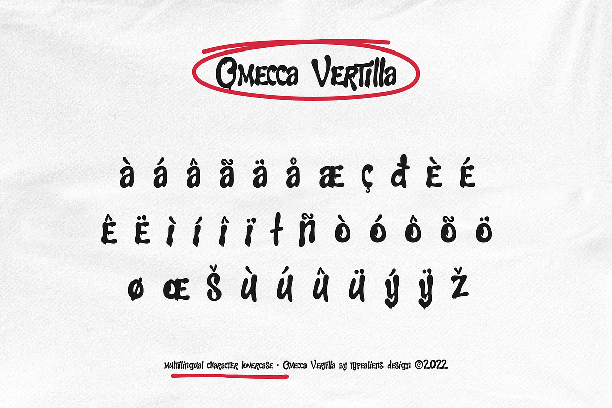 Omecca Vertilla, a Sans Serif Font by ilhamtaro (Photo 10 of 10)