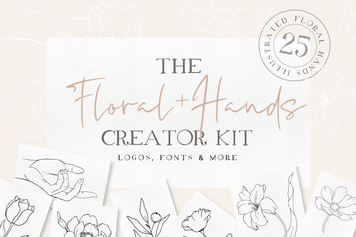 Floral + Hands Creator Kit