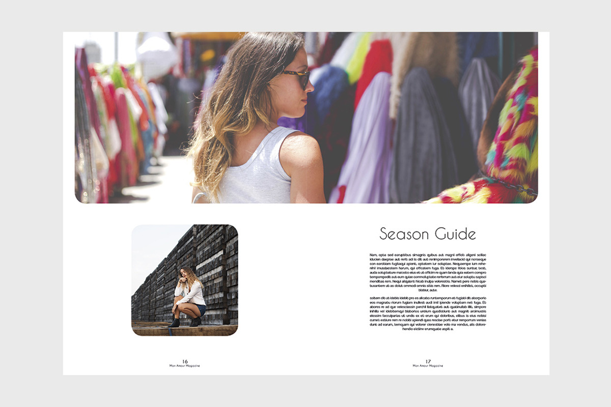 Mon Amour Magazine, a Magazine Template by N A N D U Z D E S I G N (Photo 9 of 15)