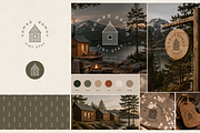 Retreat & Cabin Logo Collection, a Branding & Logo Template by Alisovna (Thumbnail 9 of 14)
