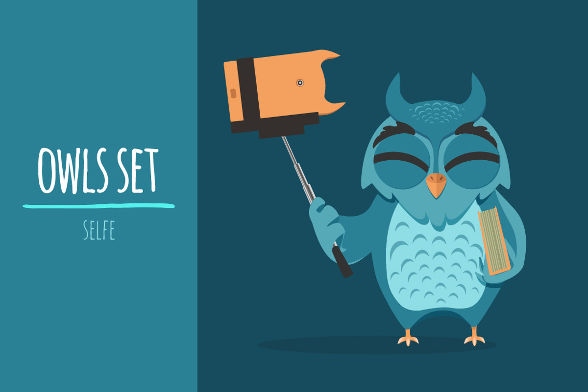 owl set, an Illustration by adi katz (Photo 3 of 4)
