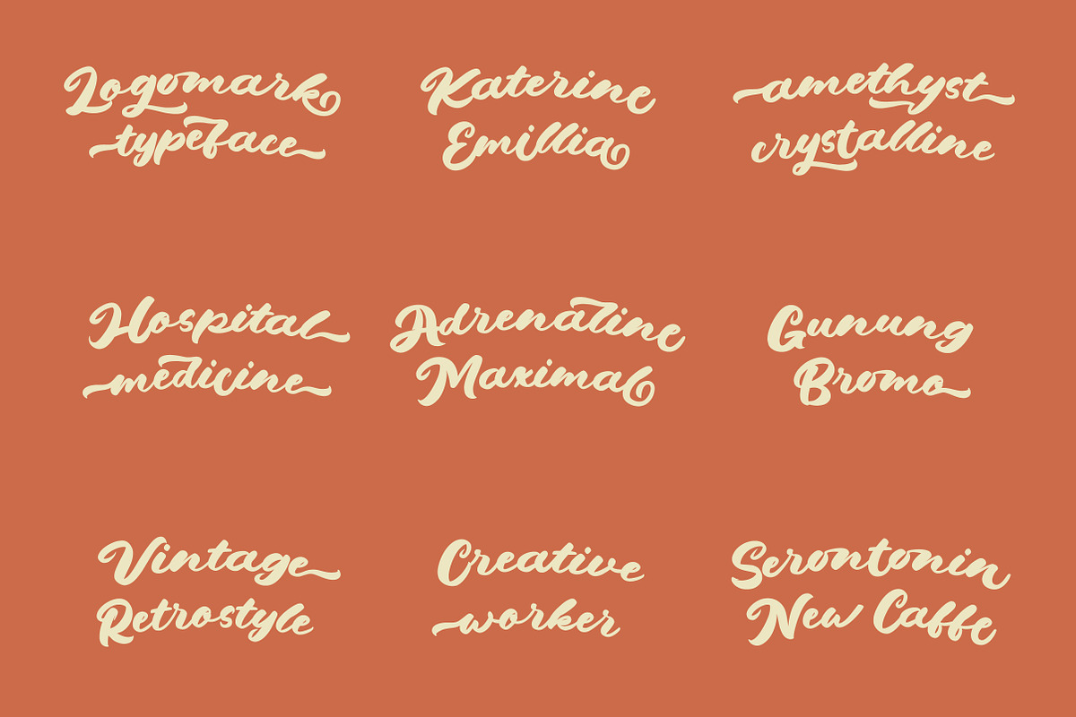 Dragonvoid a Bold & Retro Script, a Script Font by Lettertype Studio (Photo 4 of 17)