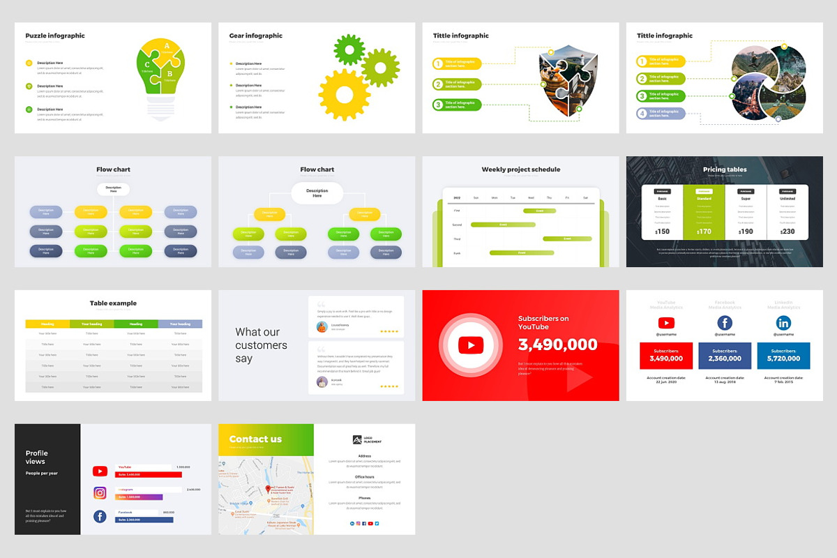 Modern Creative Proposal, a Presentation Template by Evgeny Bagro (Photo 5 of 7)